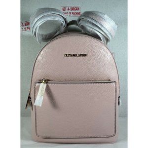 Michael Kors ADINA Pebbled Leather Medium Backpack, School Bag